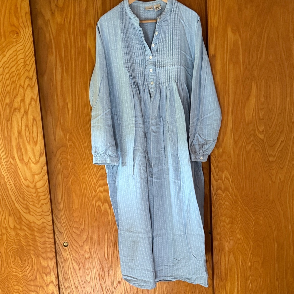 Vintage LL Bean flannel nightgown